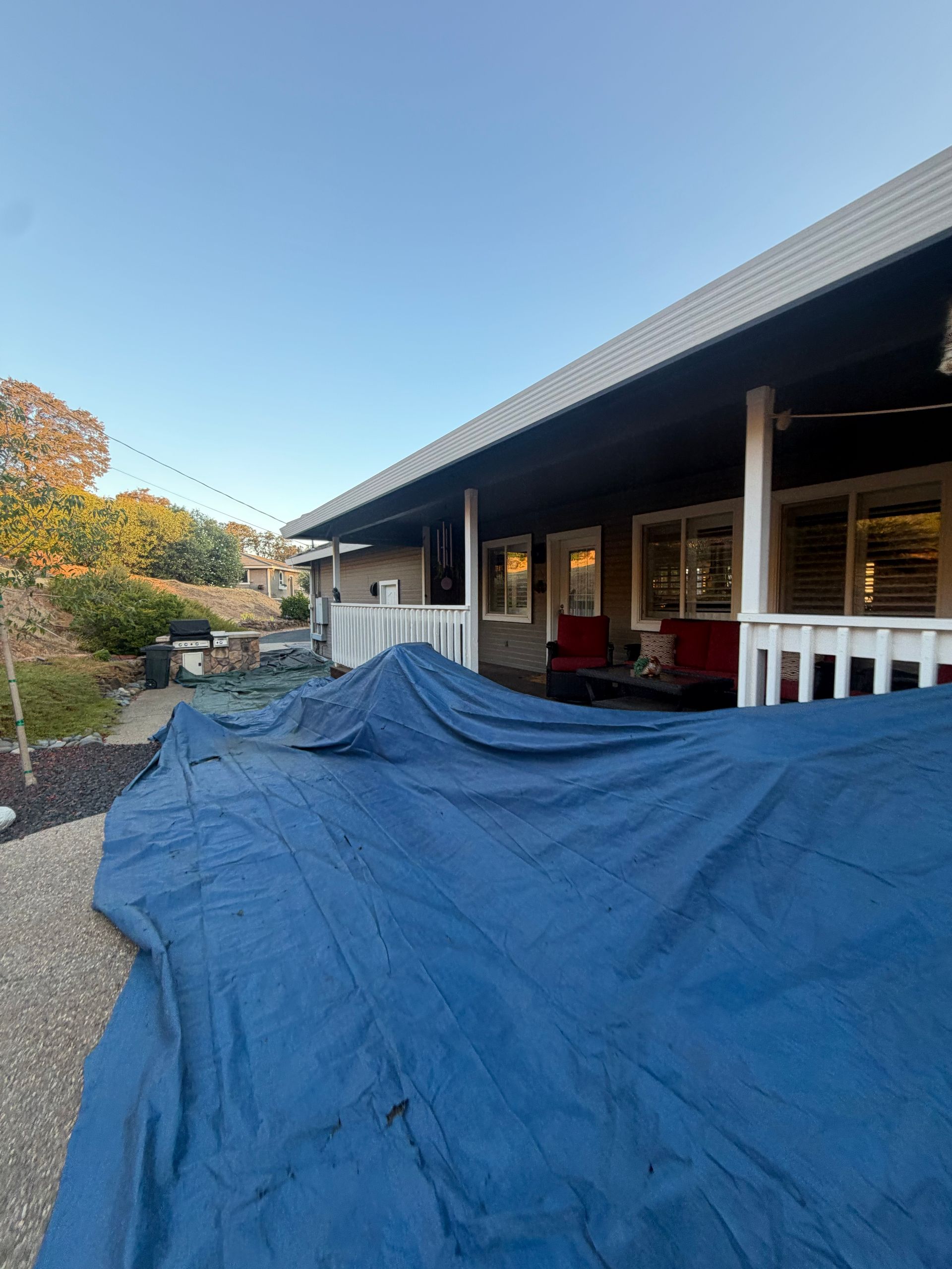 Browns Valley Residential Tile Roof Tear-Off and Decking Preparation