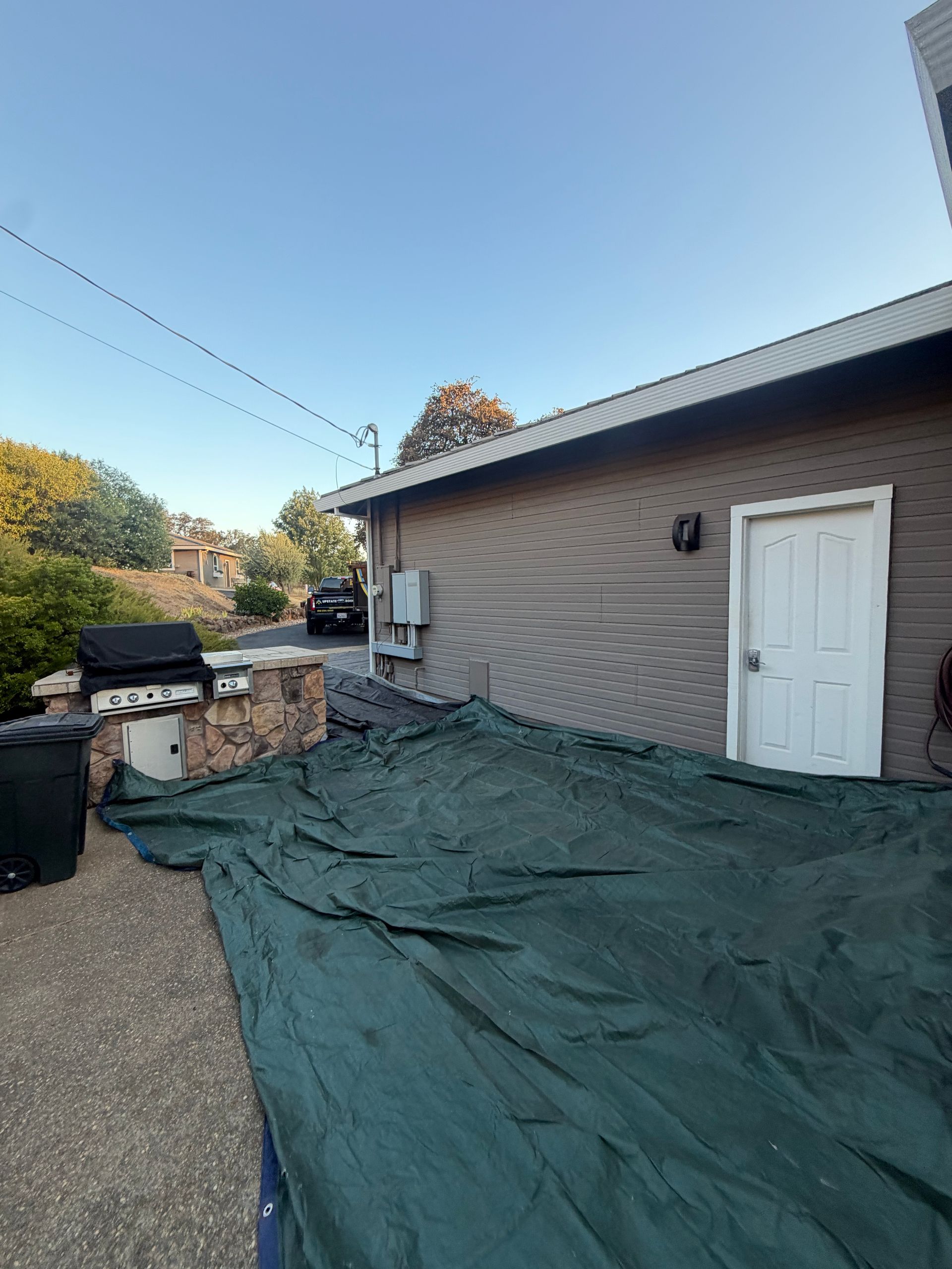 Browns Valley Residential Tile Roof Tear-Off and Decking Preparation