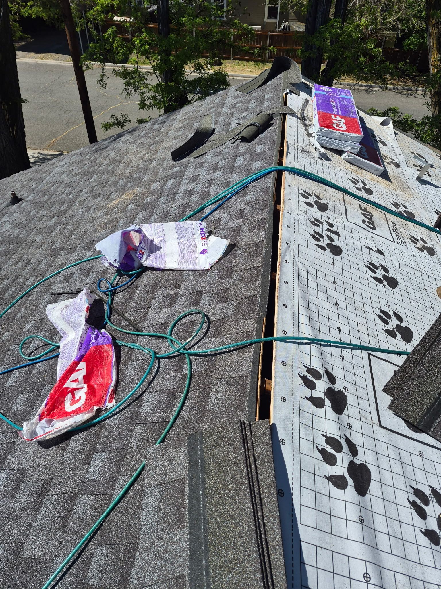 Two-Layer Roof Tear-Off & Shingle Installation in Montague, CA