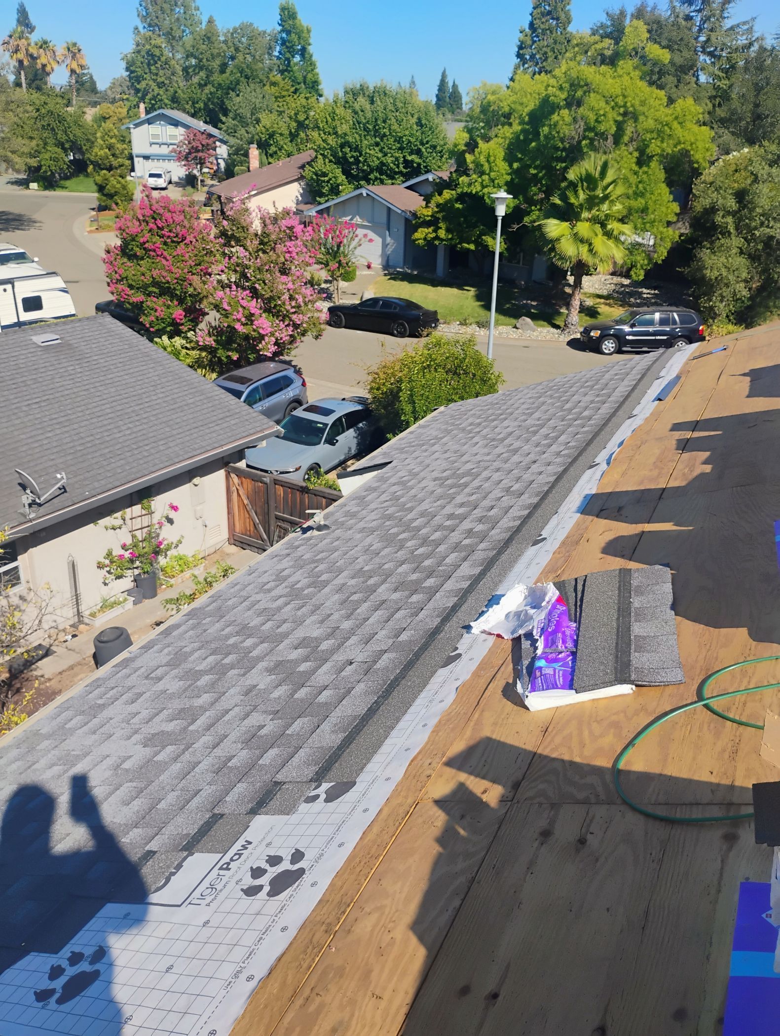 Orangevale Complete Roof Replacement & Structural Woodwork Restoration