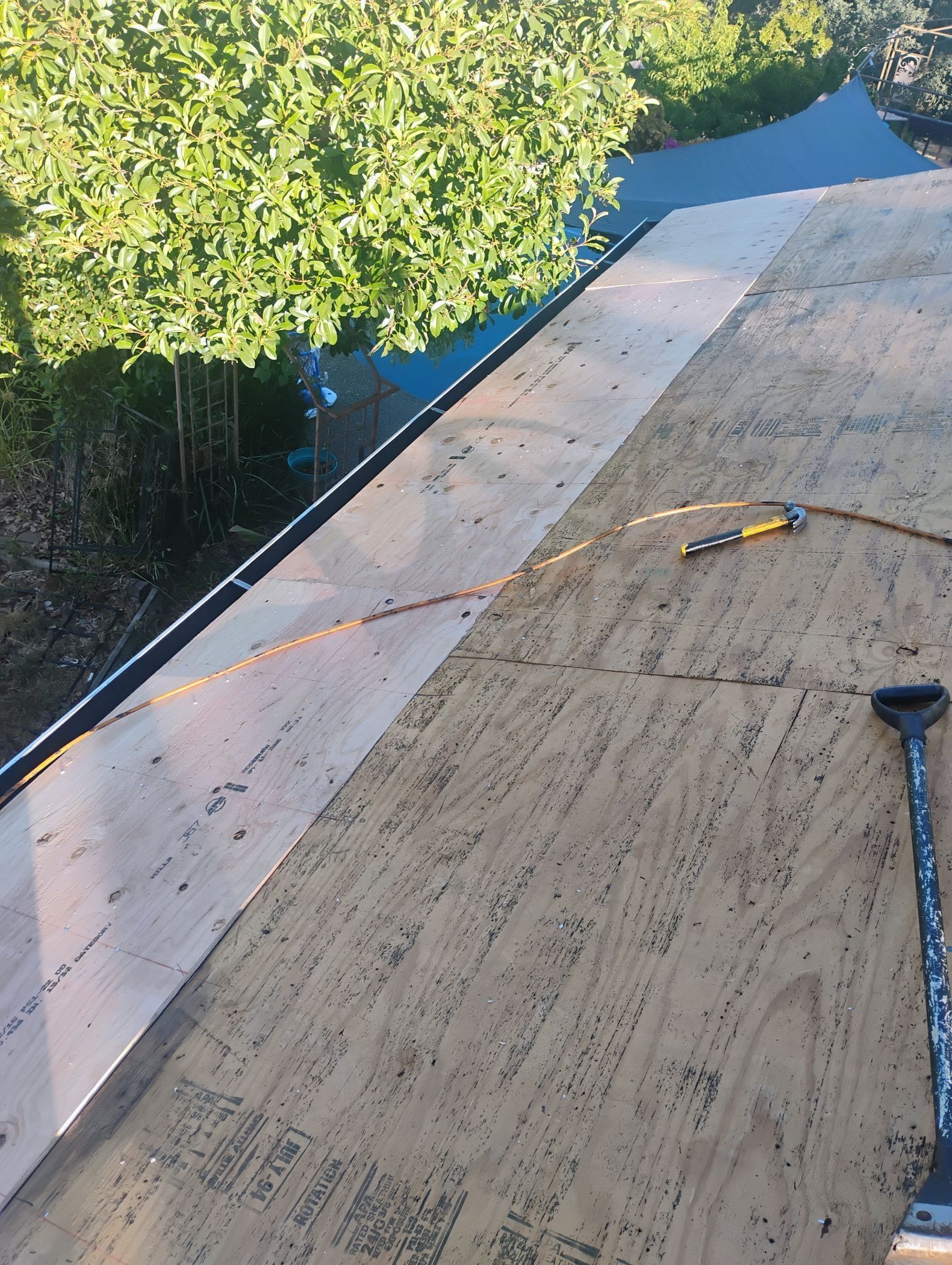 Orangevale Complete Roof Replacement & Structural Woodwork Restoration