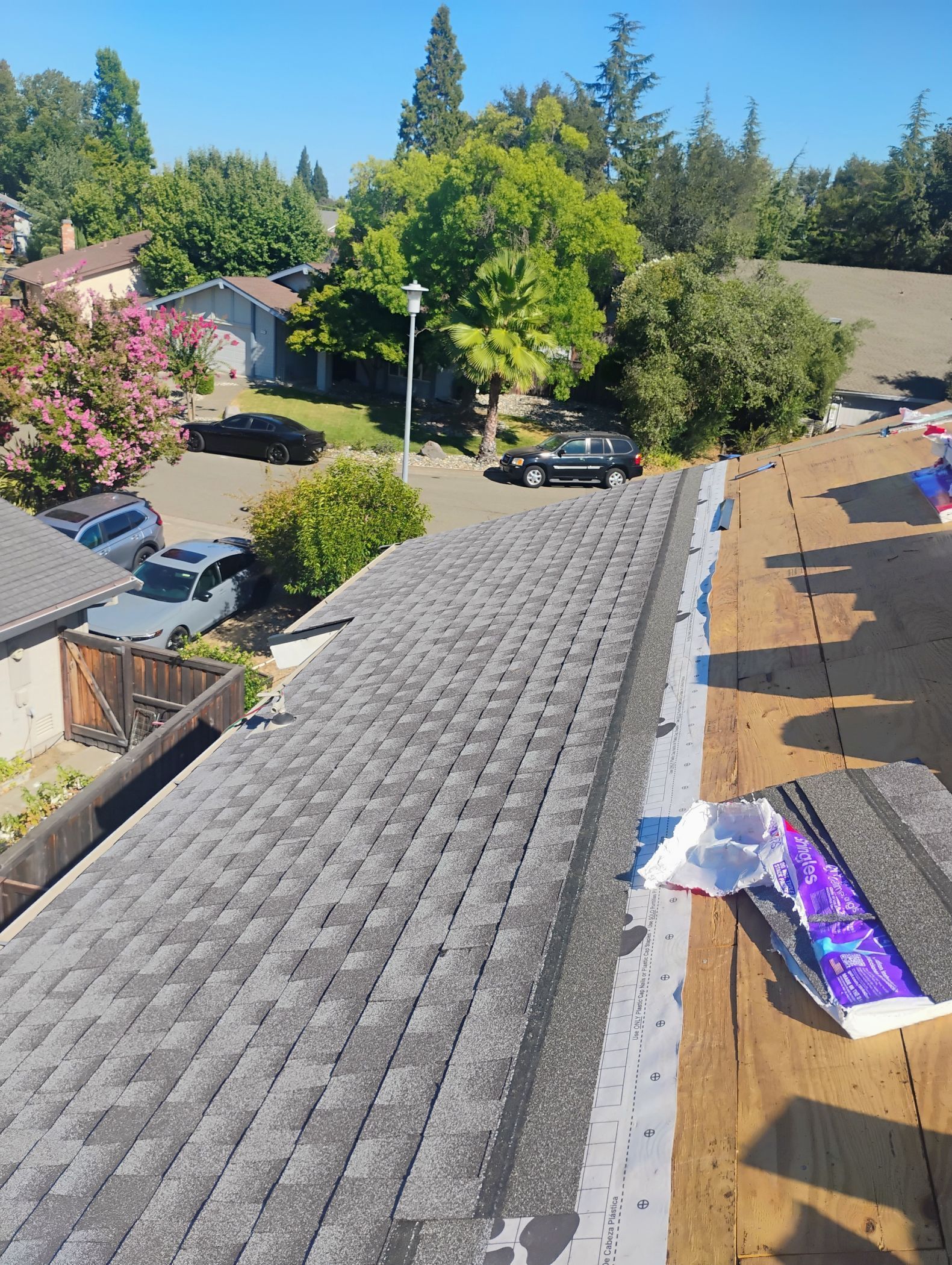 Orangevale Complete Roof Replacement & Structural Woodwork Restoration