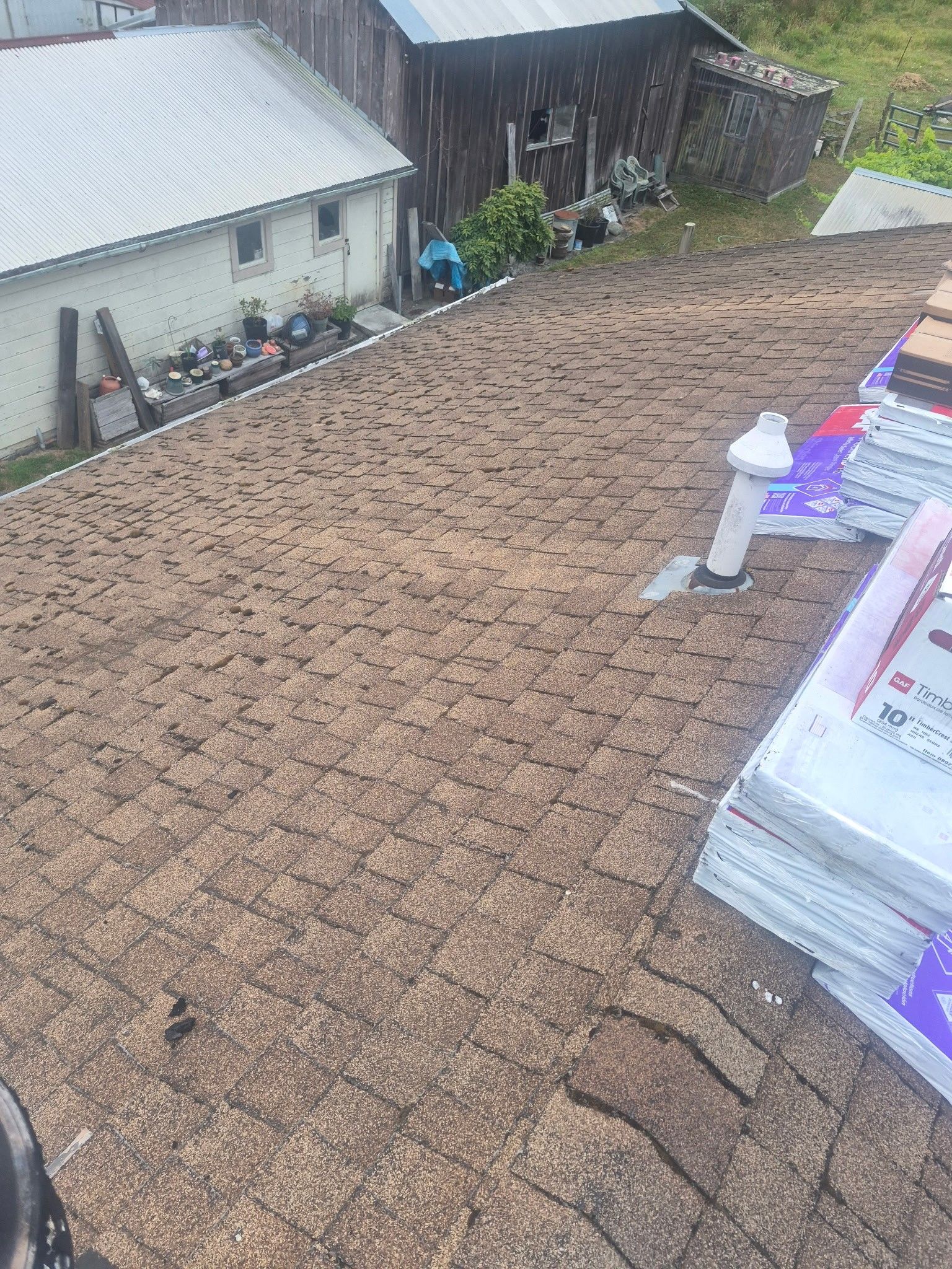 Rio Dell Residential Roof Replacement and Dry Rot Restoration