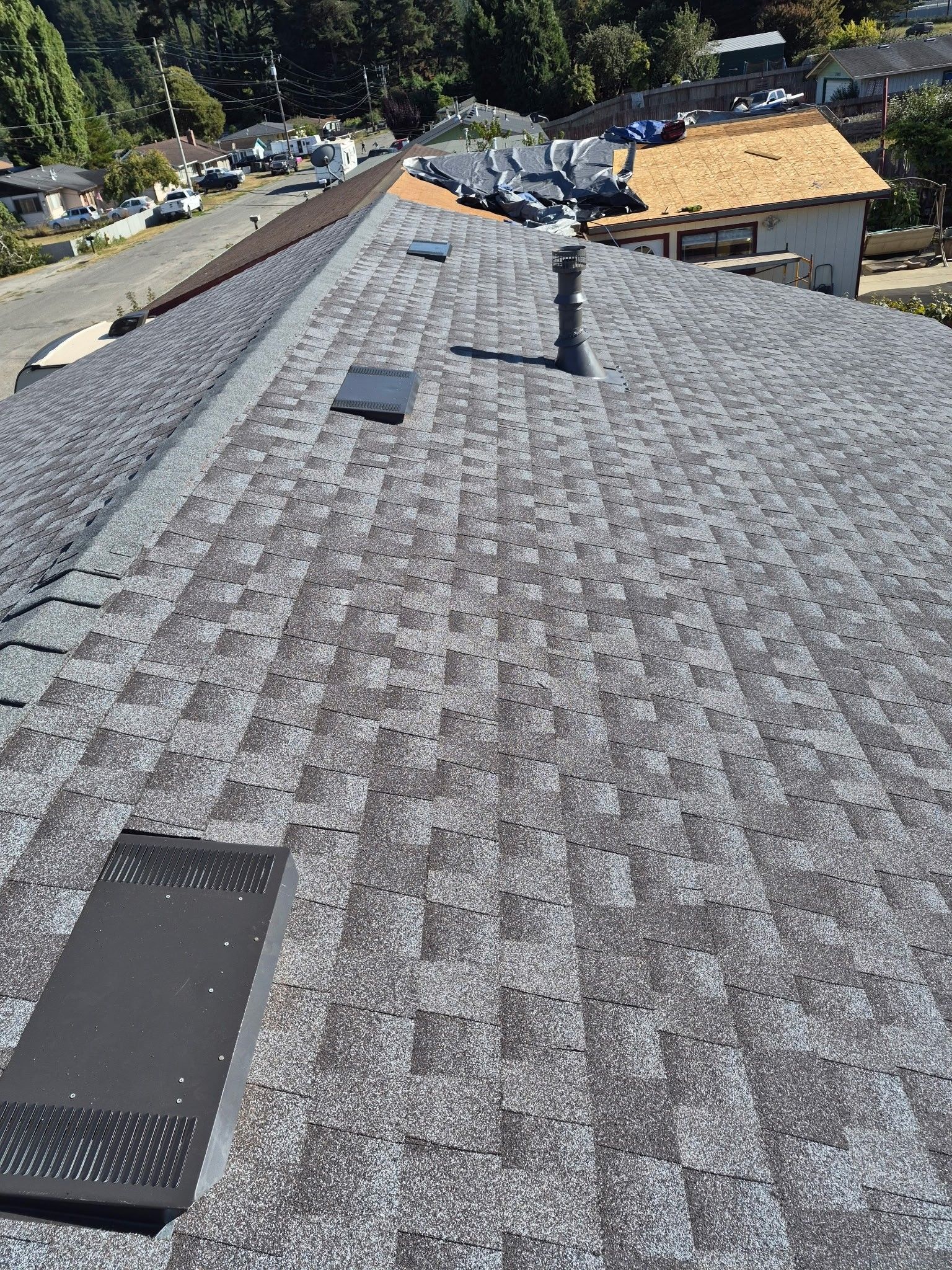 Rio Dell Residential Roof Replacement and Dry Rot Restoration