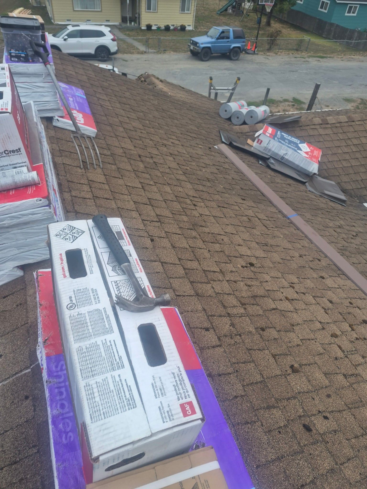 Rio Dell Residential Roof Replacement and Dry Rot Restoration