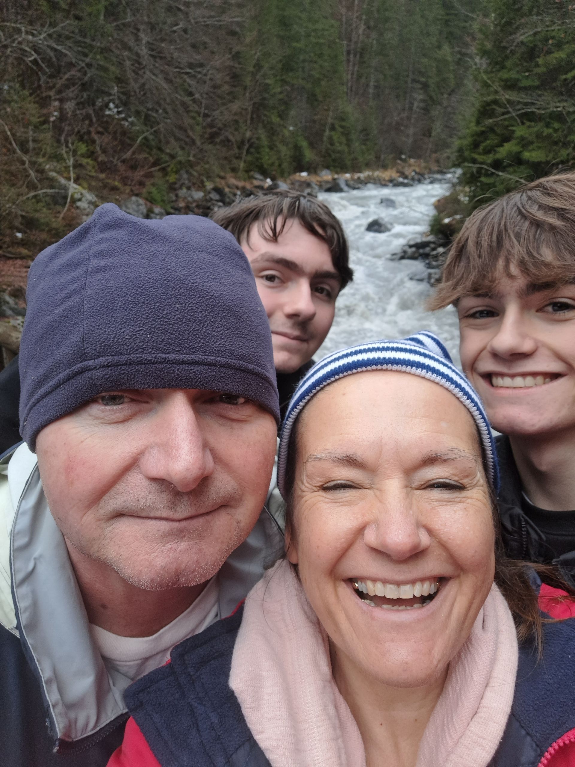 family photo of the Blakemans