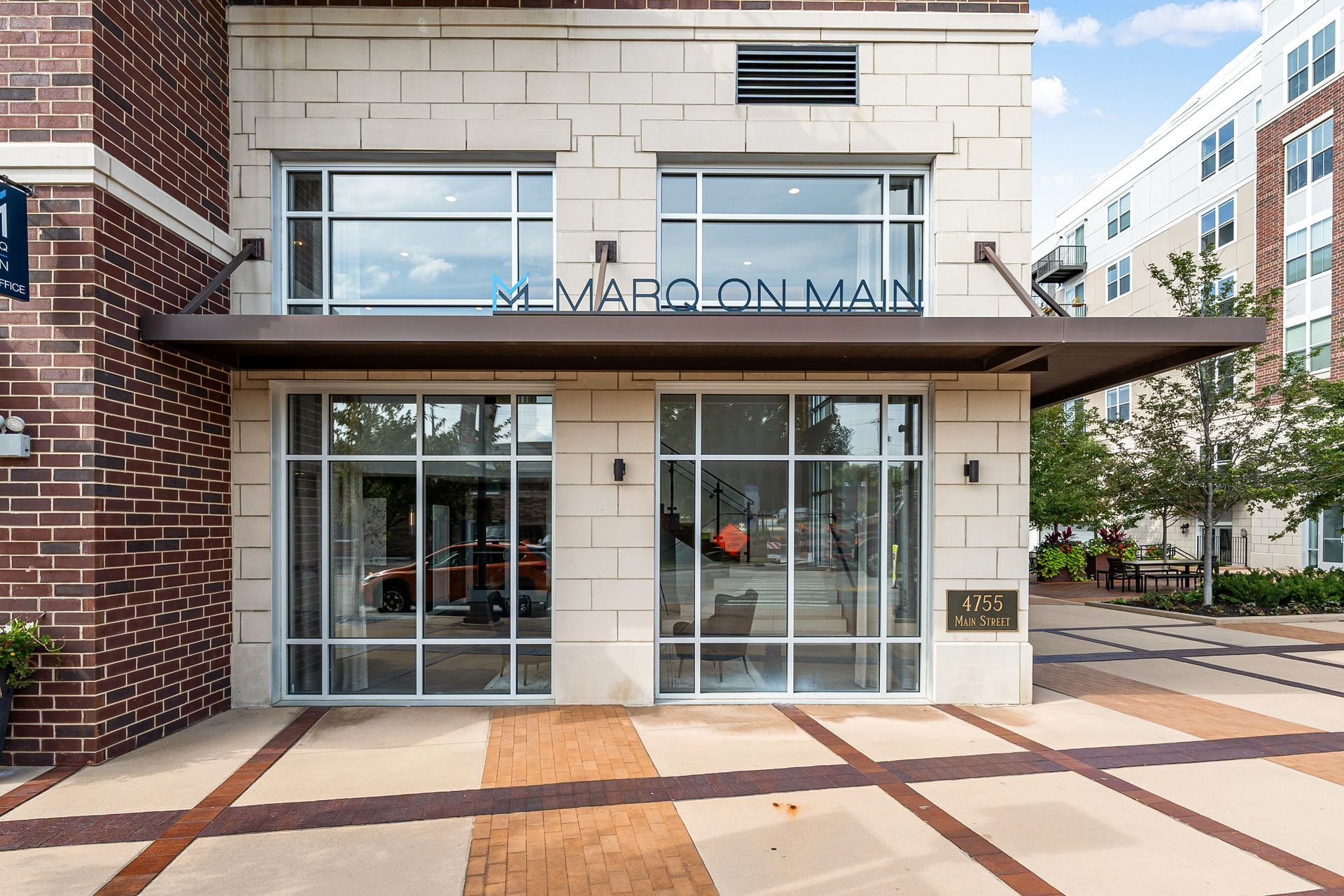 Entrance to