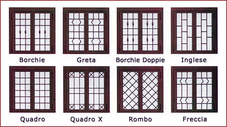 grate di vario tipo