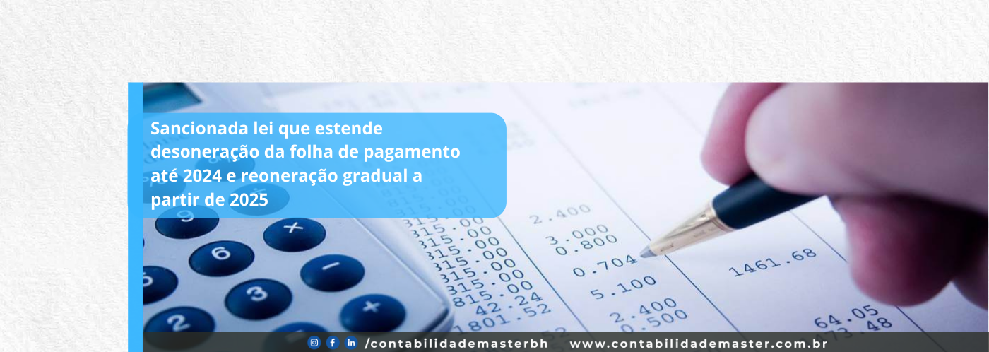 O presidente Luiz Inácio Lula da Silva promulgou nesta última segunda-feira (16) a lei 14.973/24 que prolonga a desoneração da folha de pagamento para 17 setores da economia e municípios de pequeno porte até o final de 2024. A medida, aprovada pelo Congresso Nacional, foi matéria de controvérsias entre Governo e Congresso, sofrendo alterações por MP e até mesmo decisão do STF, mas com a Lei sancionada finalmente o tema está sendo pacificado.
Como funciona a desoneração?
A desoneração da folha permite que empresas substituam a contribuição previdenciária sobre a folha de pagamento (20%) por uma alíquota sobre a receita bruta (entre 1% e 4,5%, dependendo do setor). Essa medida reduz os custos trabalhistas das empresas, incentivando a contratação de novos funcionários.
Quais os setores beneficiados?
Entre os setores contemplados pela desoneração estão:
• Indústria (couro, calçados, confecções, têxtil, proteína animal, máquinas e equipamentos)
• Serviços (TI & TIC, call center, comunicação)
• Transportes (rodoviário de cargas, rodoviário de passageiros urbano e metrô ferroviário)
• Construção (construção civil e pesada)
Transição gradual e reoneração
A desoneração será gradualmente reduzida a partir de 2025, com a reintrodução da contribuição previdenciária patronal sobre a folha de pagamento. A reoneração será completa em 2028 para a maioria dos setores, e em 2027 para municípios de pequeno porte, conforme quadro abaixo de transição: