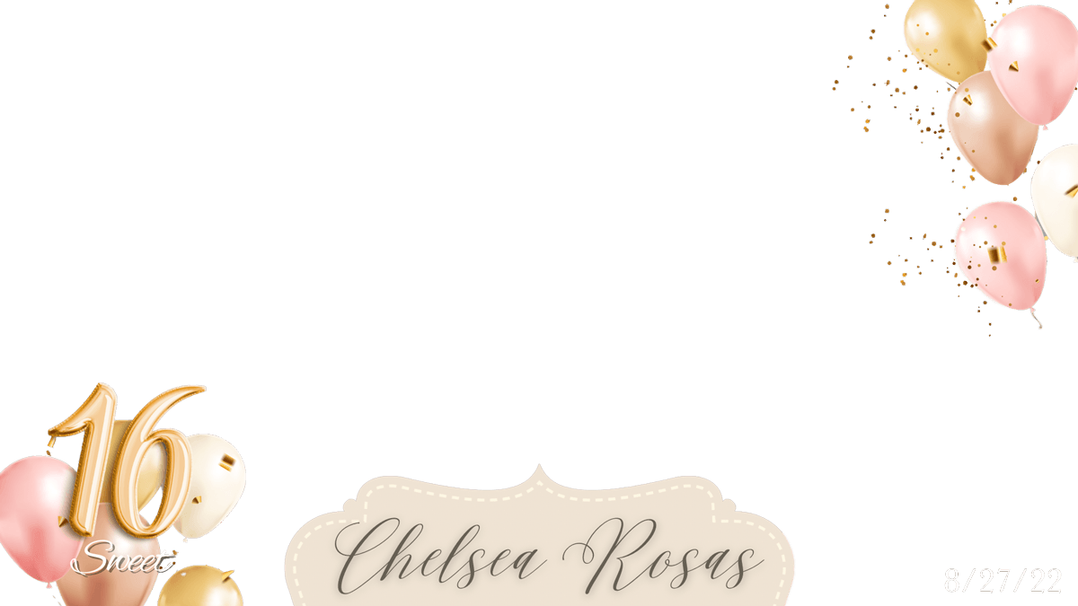 Chelsea Sweet 16 360 Border Design — Queens, NY — AIP Event Group