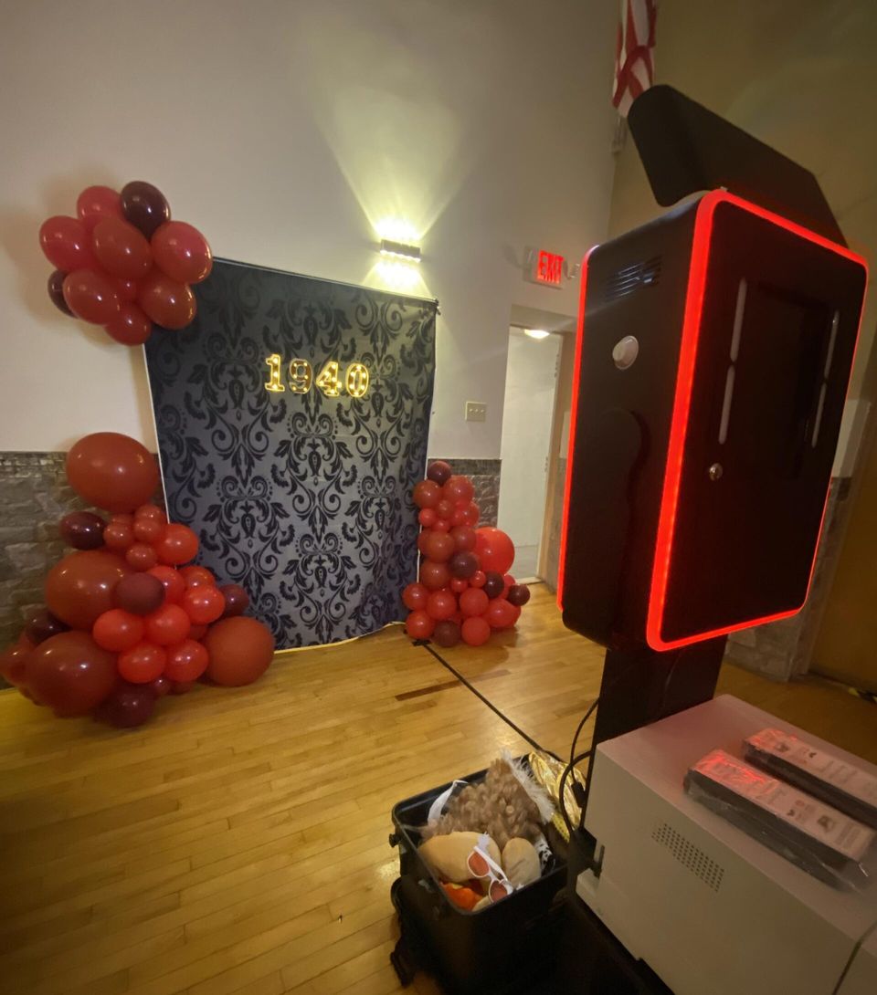 1940 Theme Photo Booth — Queens, NY — AIP Event Group
