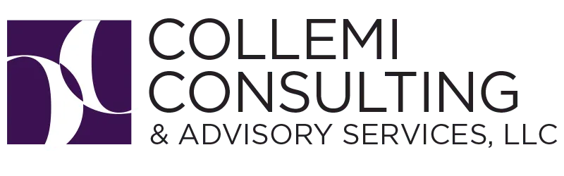 The logo for collemi consulting and advisory services , llc