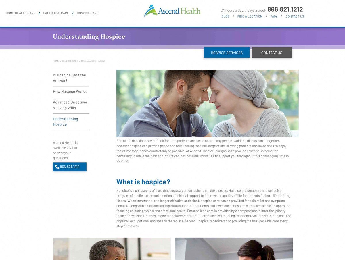 A man and a woman are looking into each other 's eyes on a website.