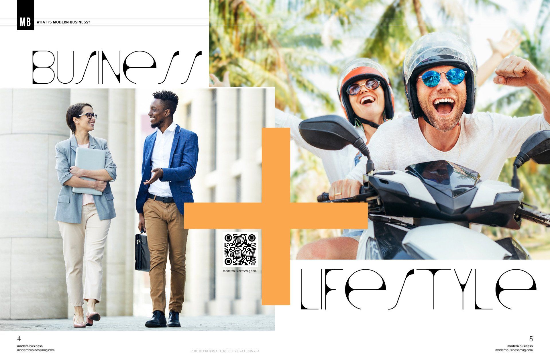 A group of people standing next to each other and a man riding a motorcycle.