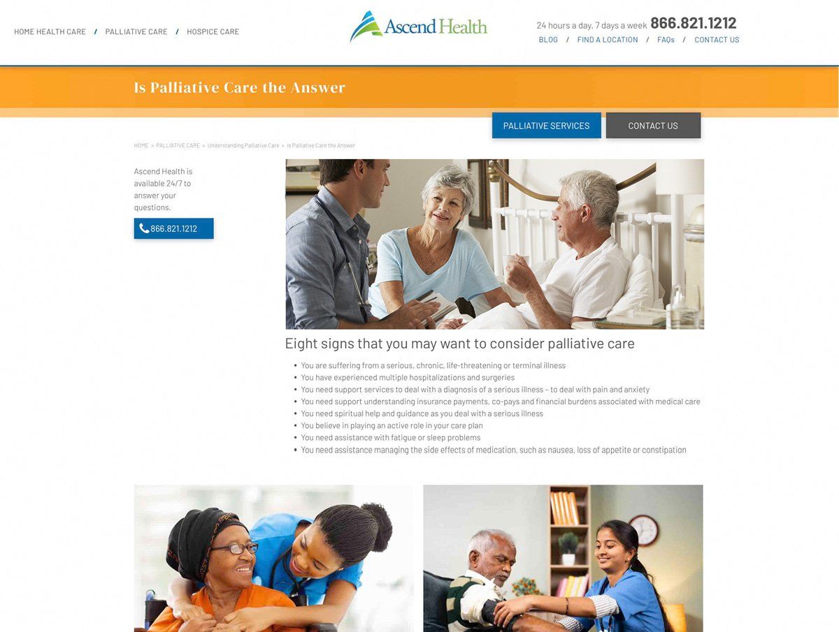 A screenshot of a website showing a group of people talking to each other.