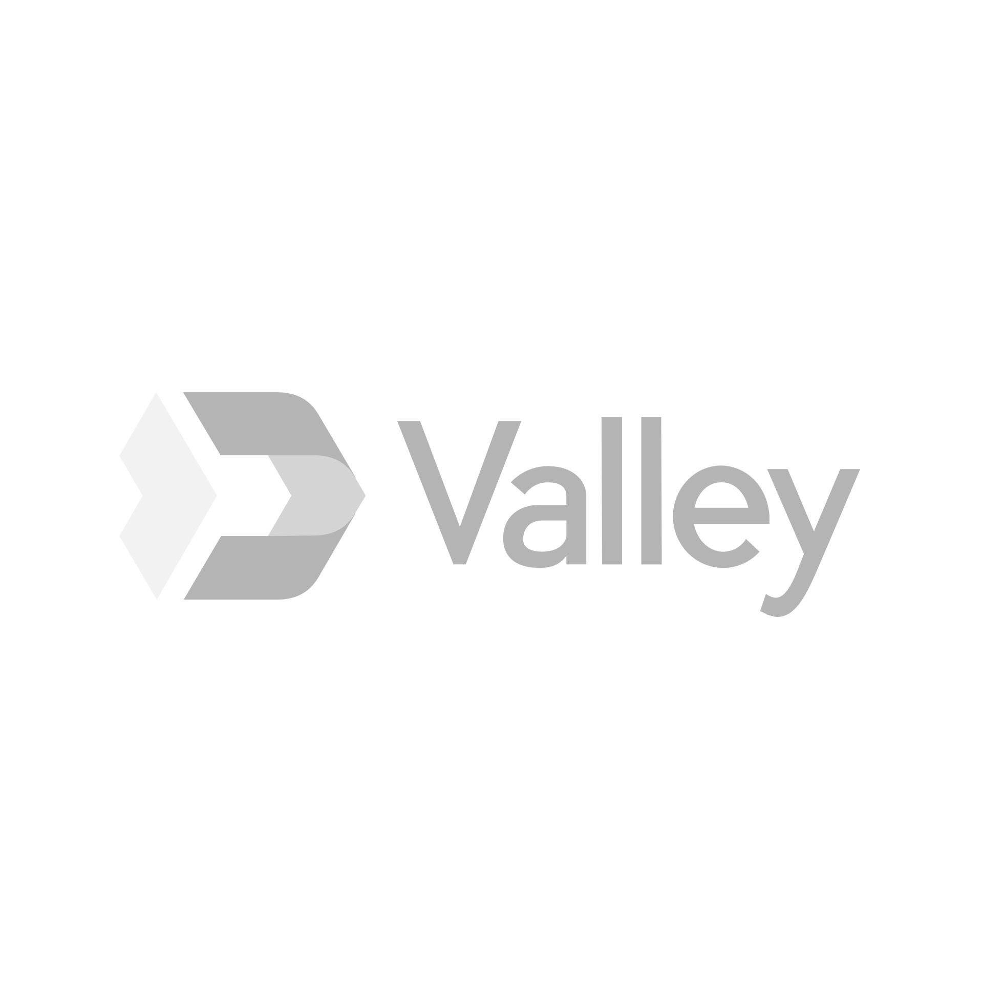 A black and white logo for valley on a white background.