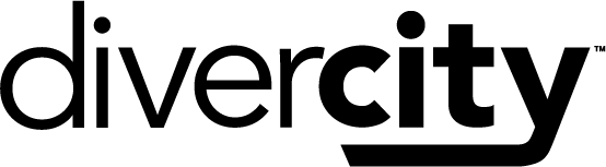 The brand divercity is written in black on a white background