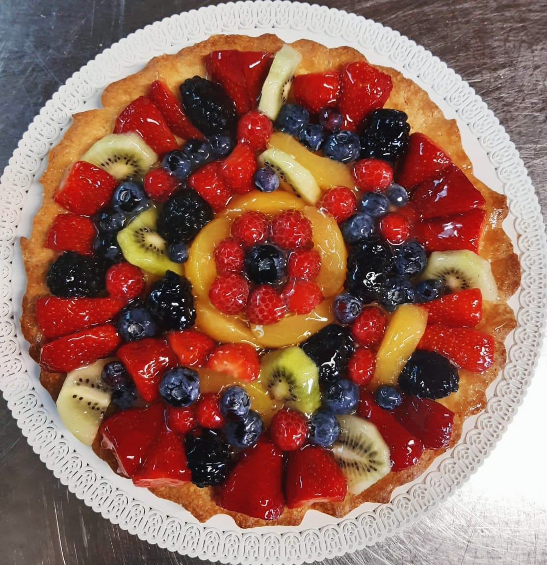 torta di frutta