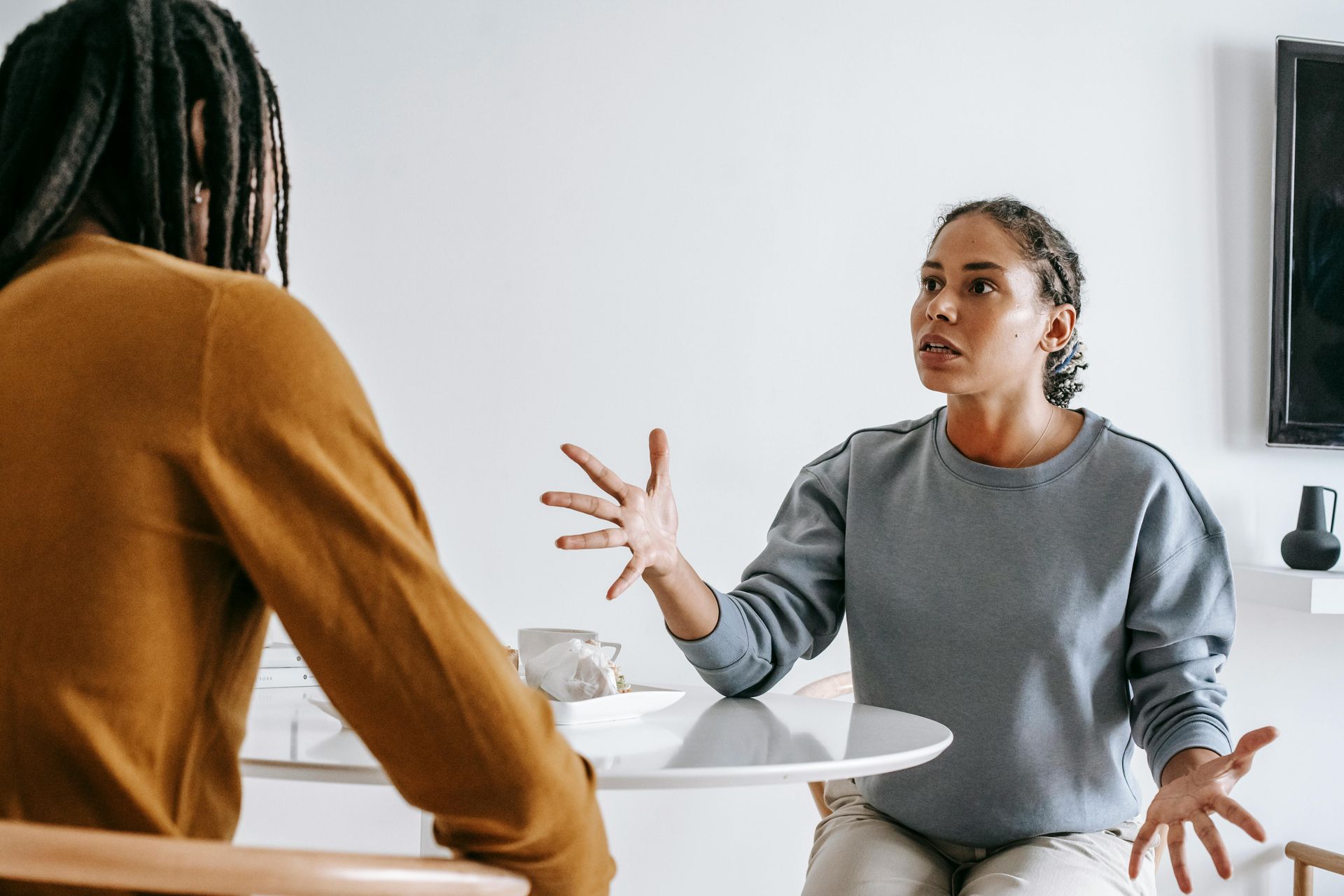 Student loan coaching consultation between expert and borrower