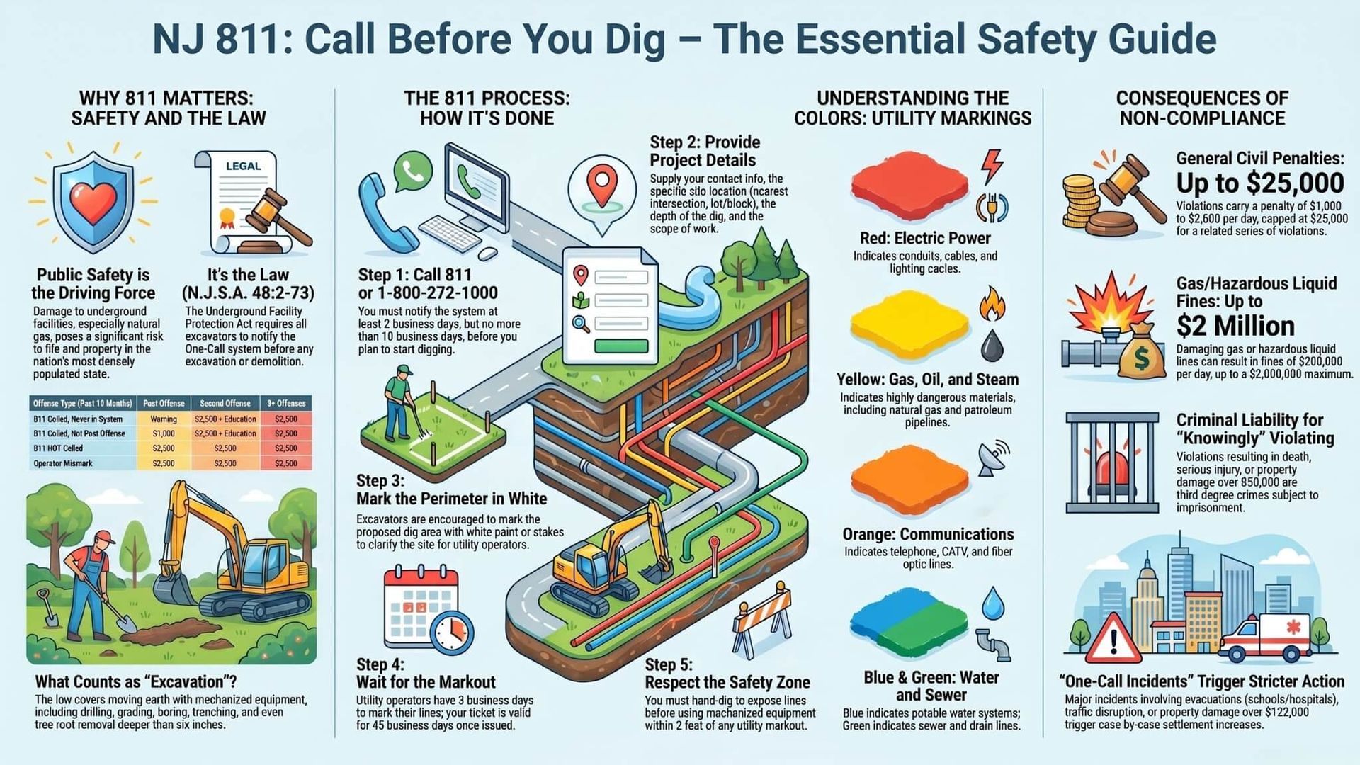 811 NJ One-Call Safety