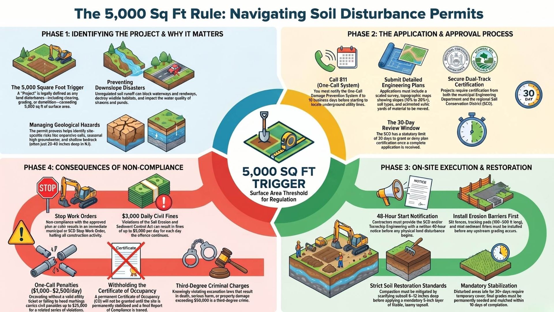 Soil Disturbance Permits (5000 sq ft)