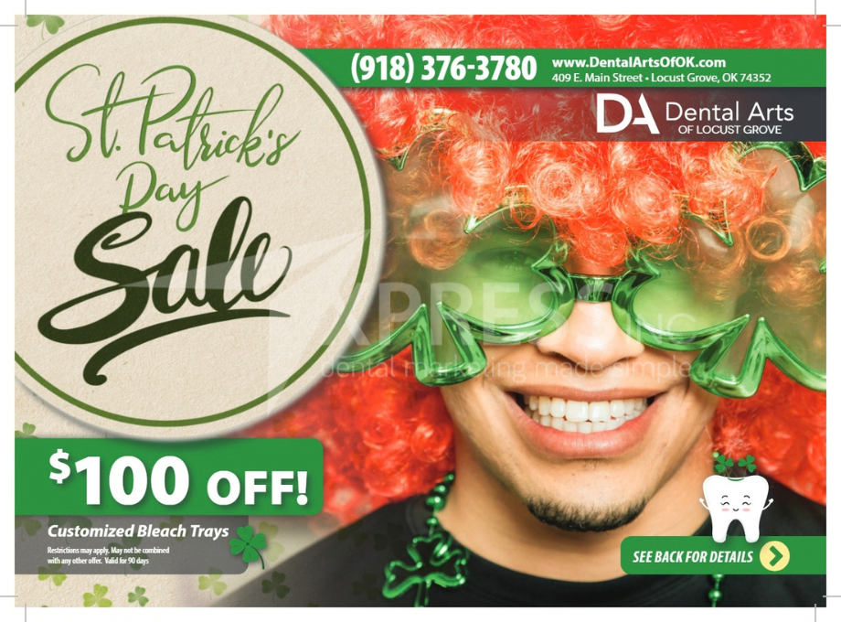Dental emergency advertisement for Bella Dental featuring a person in pain, contact info, and a free offer for an exam.