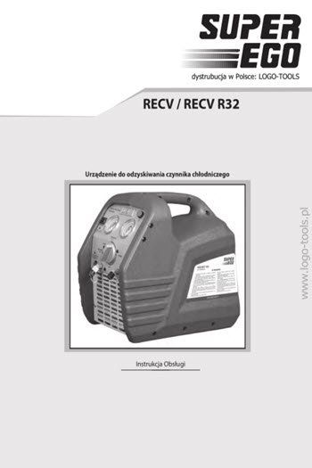 INSTRUKCJA SEGO RECV R32 stacja odzyskiwania instrukcja obsługi