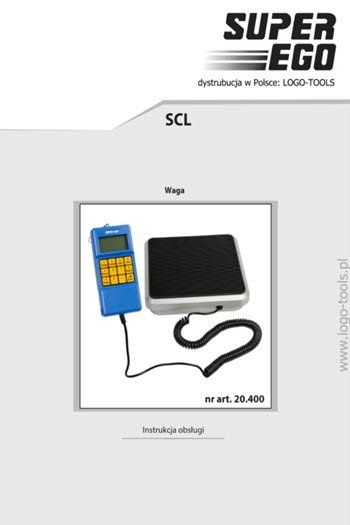 INSTRUKCJA OBSŁUGI SEGO SCL waga