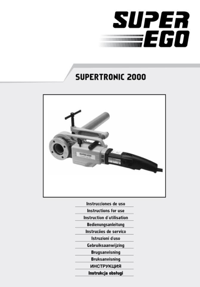 INSTRUKCJA SEGO SUPERTRONIC 2000 PL