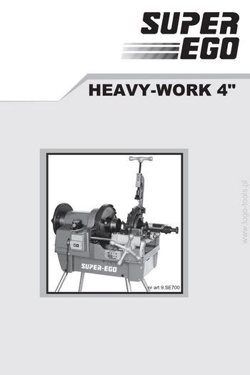 INSTRUKCJA OBSŁUGI SEGO Heavy Work 4