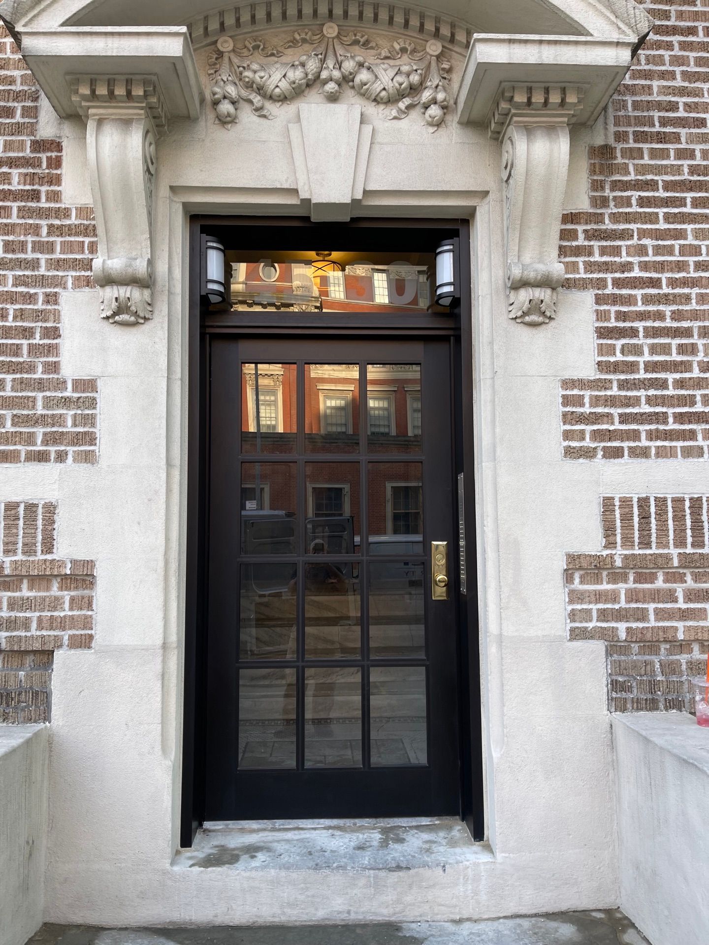 Commercial door and intercom system upgrade at apartment building in Long Island City NY