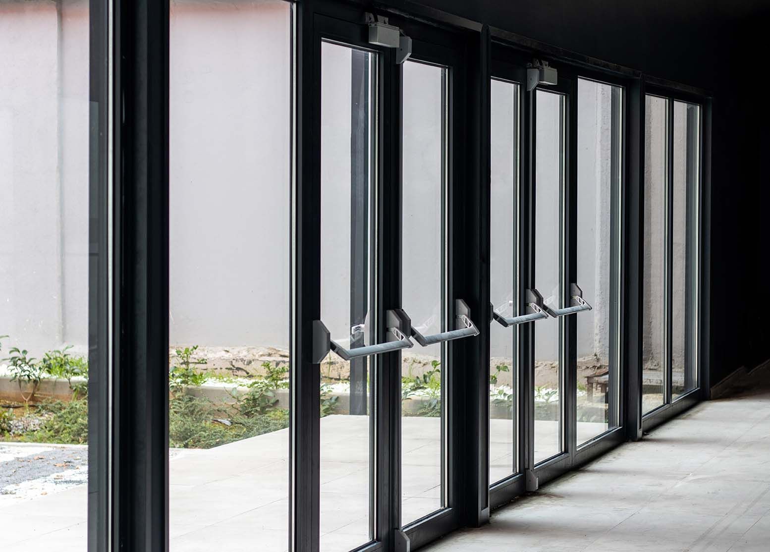 Aluminum door installations and inspections NYC
