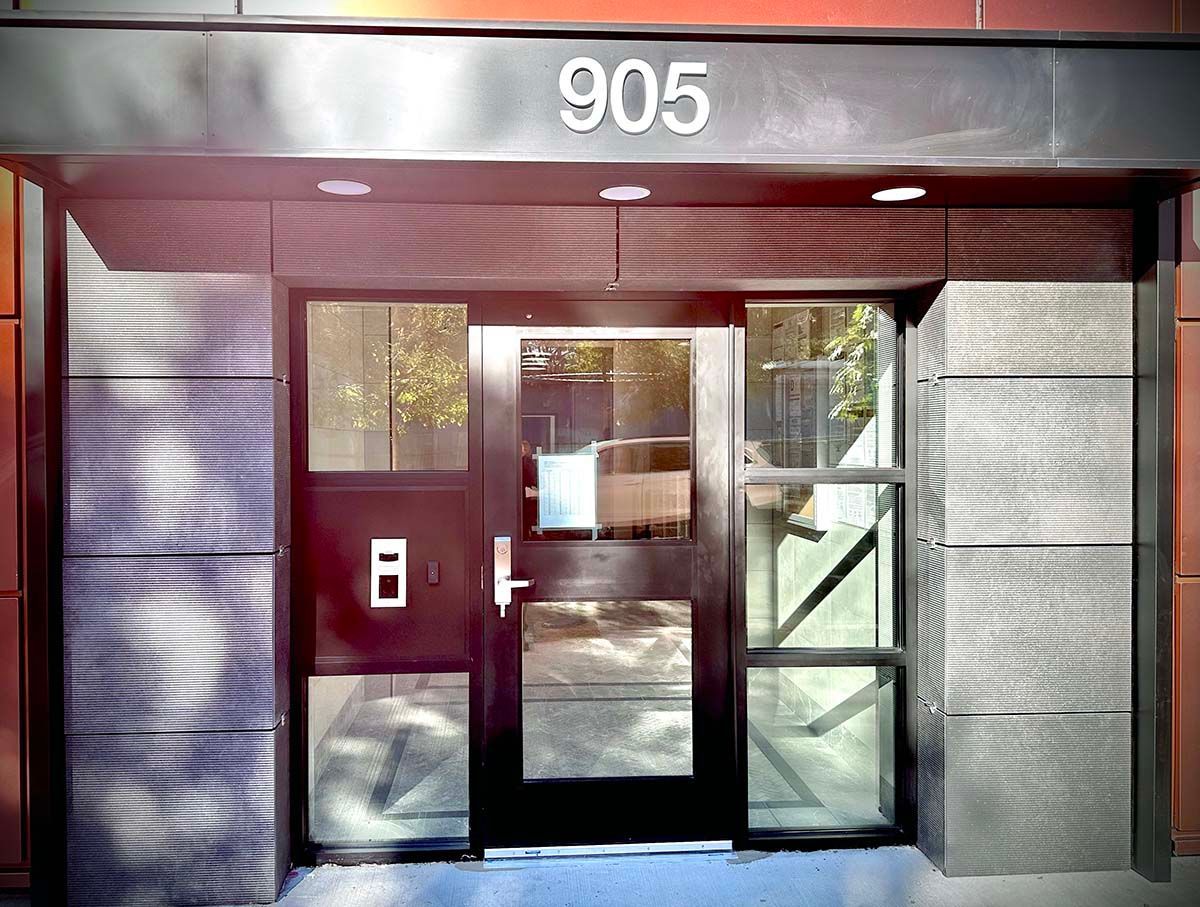 Storefront installation with access control systems in NYC, Westchester and Northern NJ