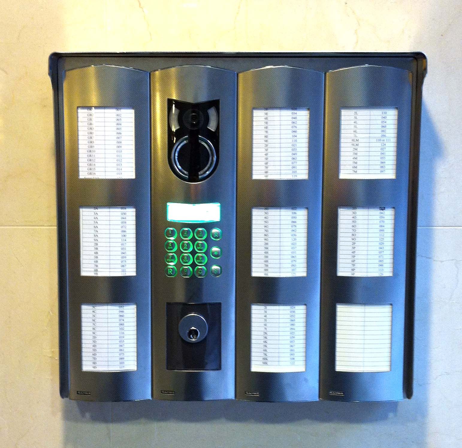 Access control system installations