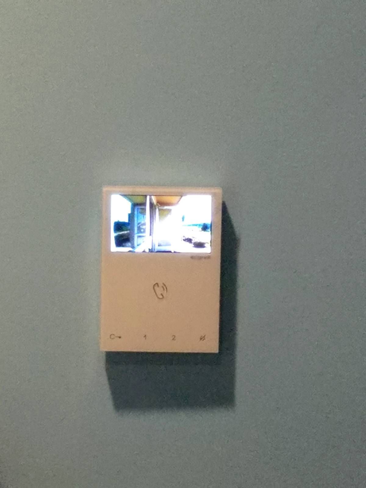 Second video intercom monitor in another office at The Life Christian Church in West Orange, NJ