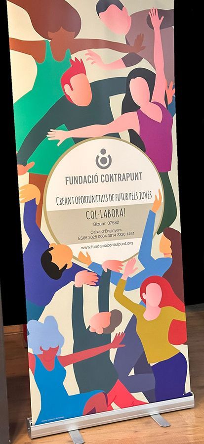 Roll Up fet per l'empresa 47 SENDES
