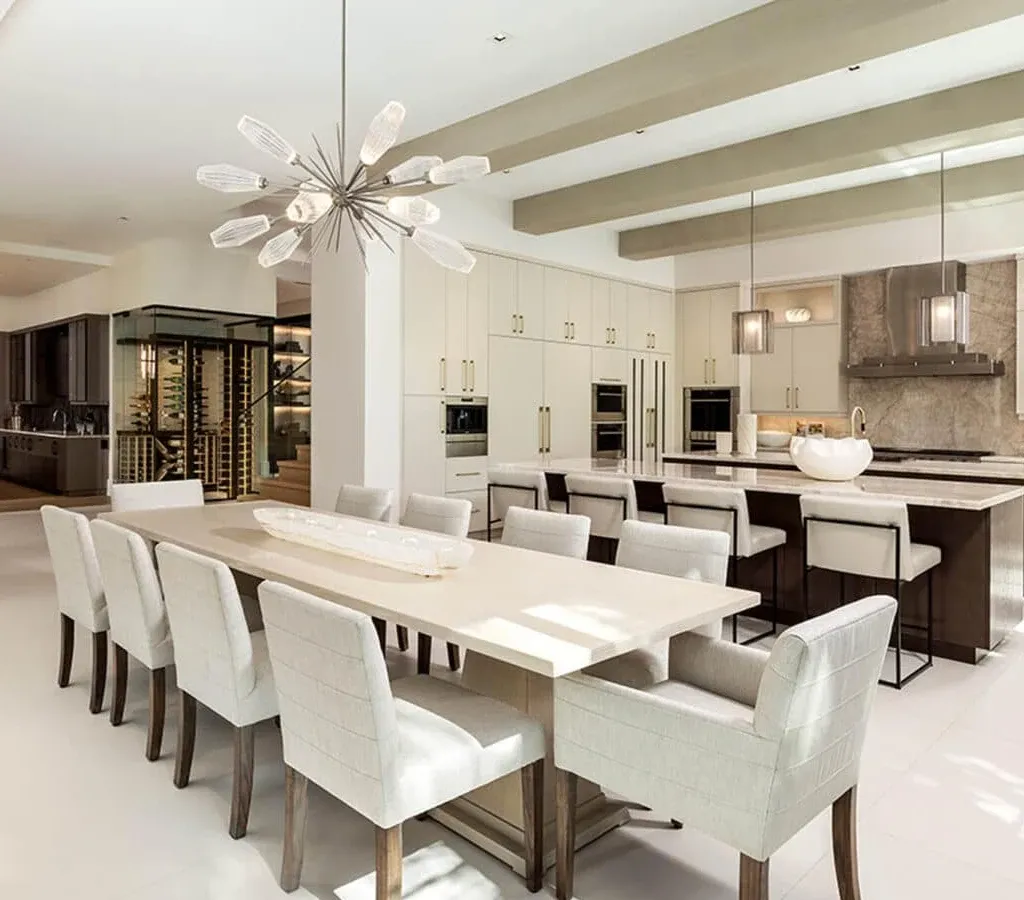 Luxury contemporary kitchen Kitchen & Bath Studios Inc Coconut Creek Florida.