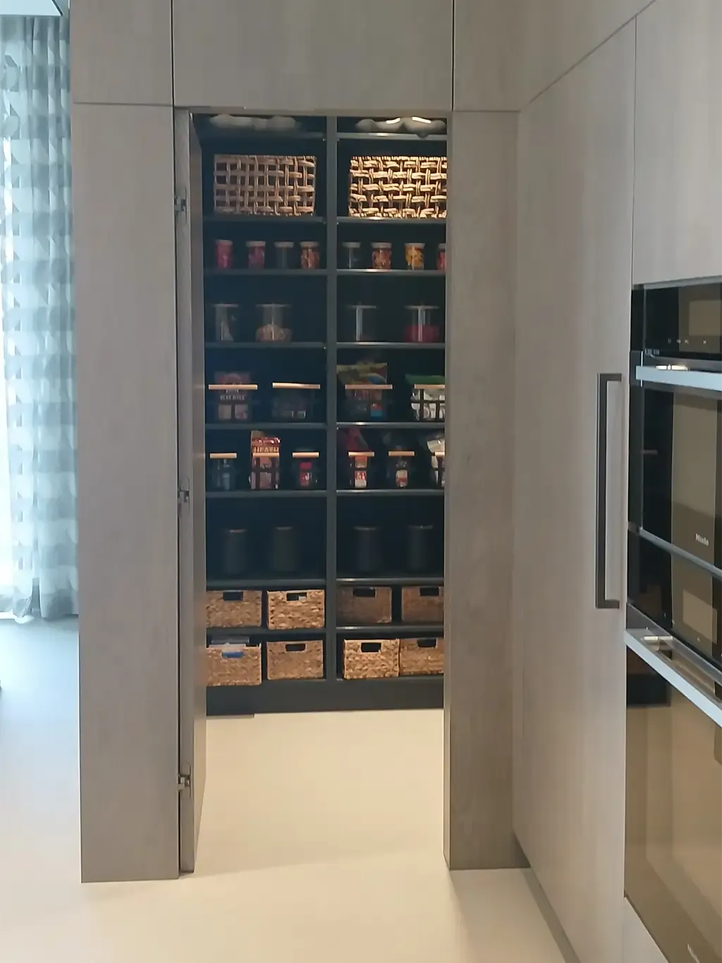 Custom built-in storage units Kitchen & Bath Studios Inc Coconut Creek Florida.