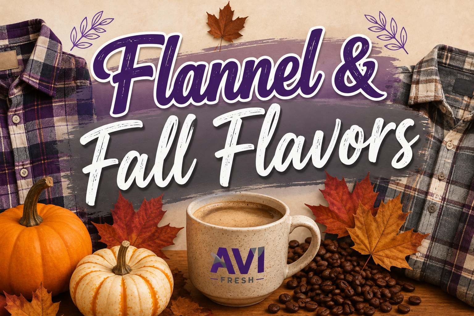 Flannel and Fall Flavors