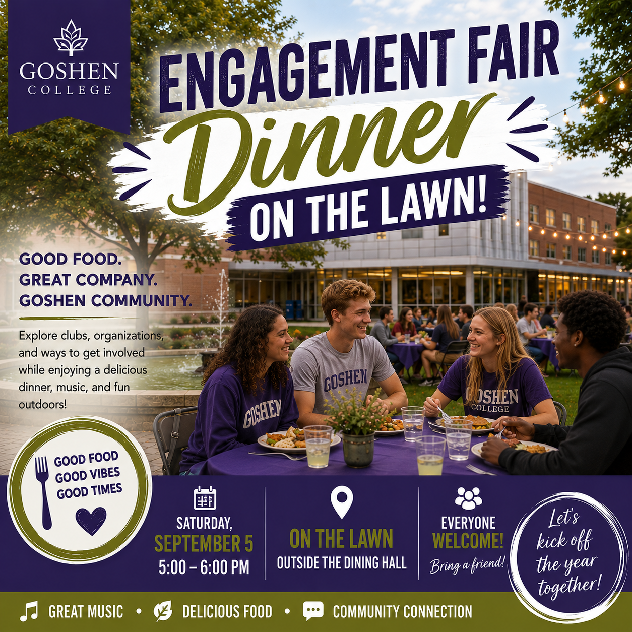 Dinner on the Lawn