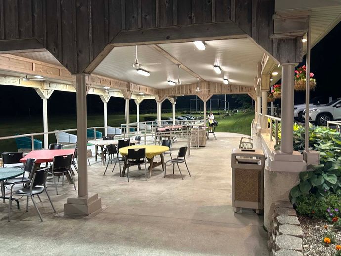 Dining pavilion