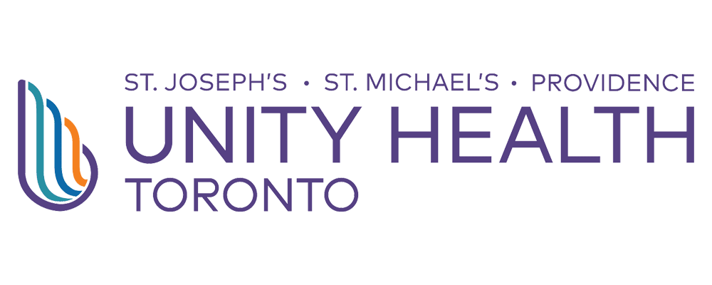 The logo for st. joseph 's st. michael 's providence unity health toronto.
