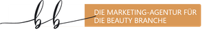 A logo for die marketing agentur fur die beauty branche