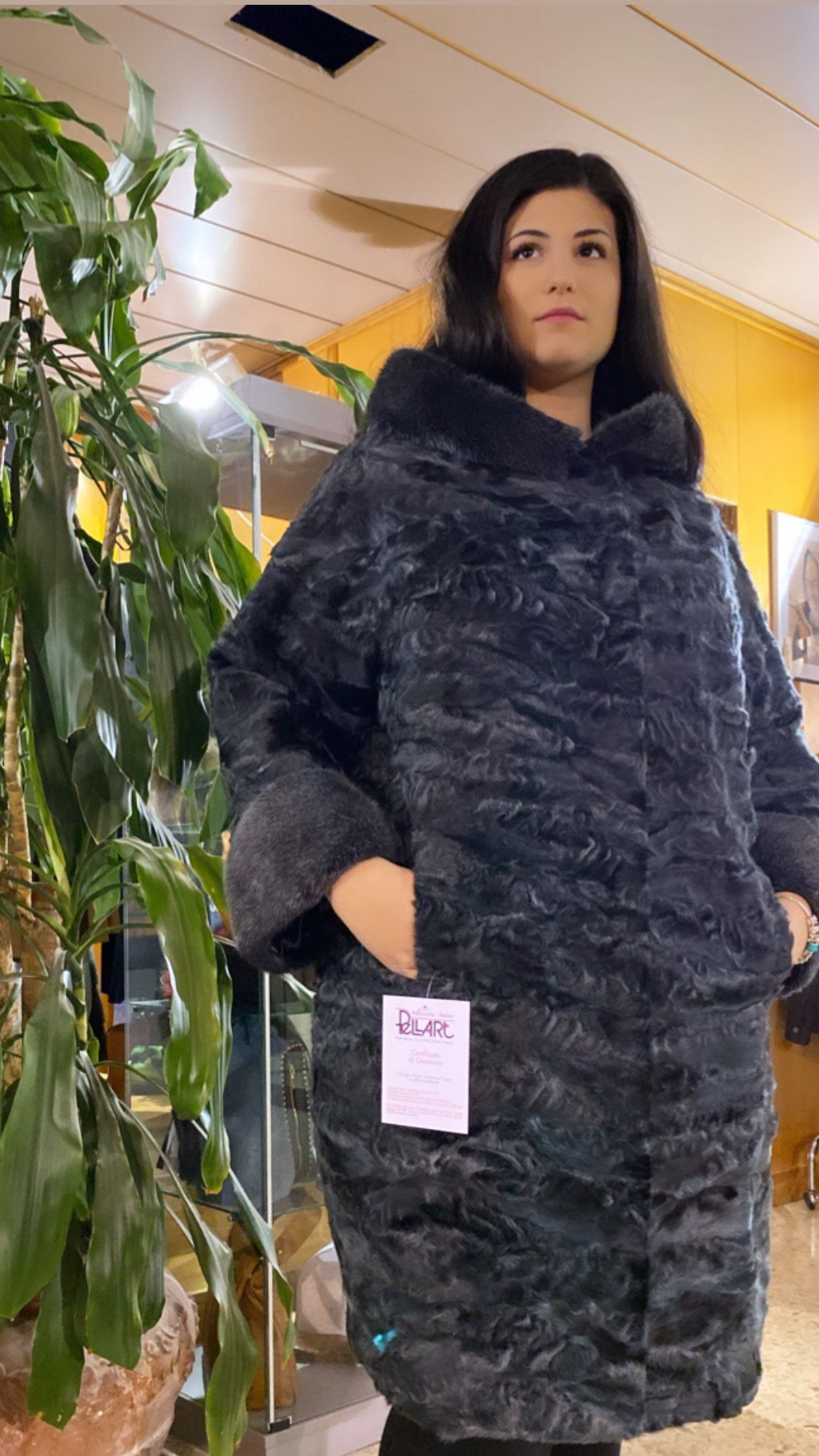 Cappotto in lapin