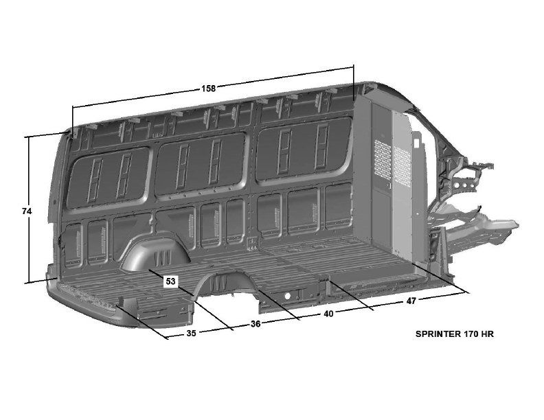 bed in a camper