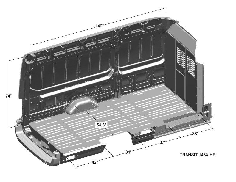 bed in a camper