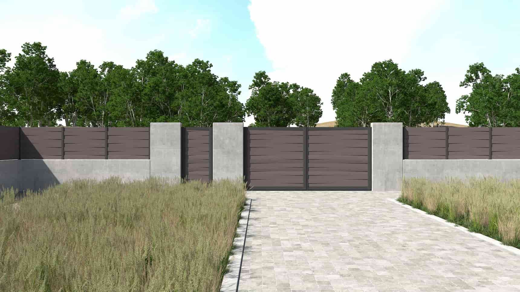 Puerta peatonal Madera