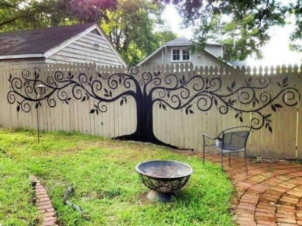 Vallas de PVC pintadas con dibujos originales
