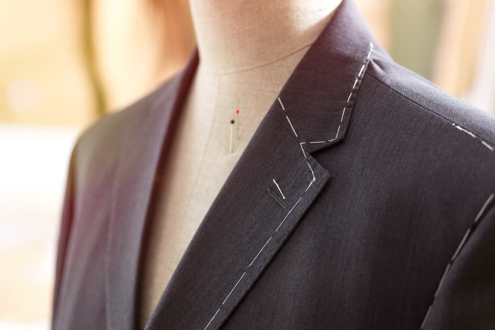 A Close up Of a Suit Jacket on A Mannequin — New Park Suit Hire & Menswear in Townsville, QLD