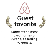 Top 1% guest Favorite on Airbnb. 5-star stays.